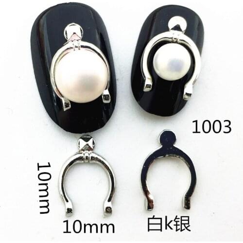 10pcs/bag Japan 3D Nail art Decoration Metal Alloy 10mm Fancy Style Nail Parter DIY Charm Nail Tools Supplies