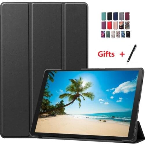 2020 New Tablet Funda for Samsung Galaxy Tab A7 10.4'' Folio Flip PU Leather Cover Case for SM-T500/T505/T507 Case Free stylus
