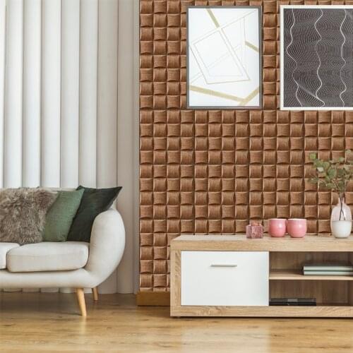 3D Three-Dimensional Stickers Self-Adhesive Cultural Wall Stickers Creative TV Background Wall Paper Wallpaper Wall Decoration