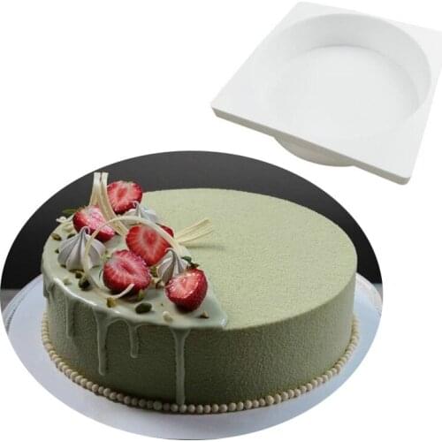 7 inch Round Mousse Cake Molds Silicone Mold Party French Dessert Decorating Mould Pastry Baking Tools Kitchen Bakeware
