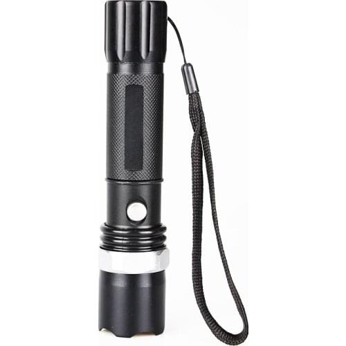 Aluminum Super LED Flashlight Rotating Adjustment Zoomable 3 Modes Powerful Torch For Camping Emergency
