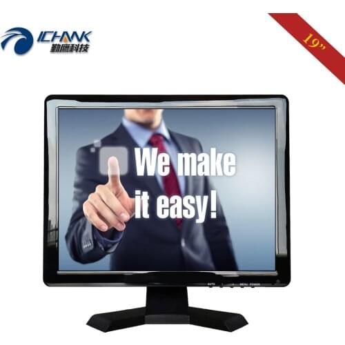 B190JC-ABHUV-1/19" 1280x1024 Standard Screen HDMI USB Touch Screen PC Monitor For POS Cash Register Industrial Medical Equipment