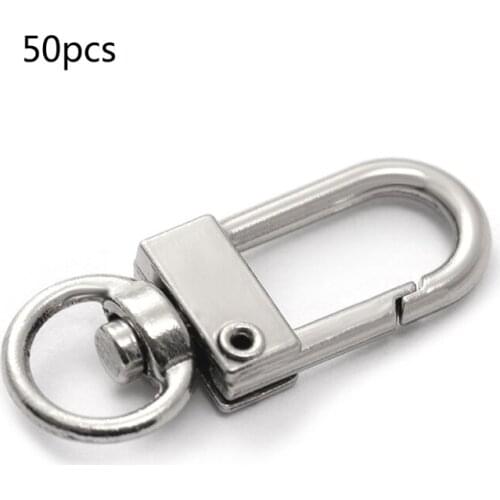 Keyring,Keychain,Keychron,Retractable Keyring,Bag Pendant,50 Pcs Lobster Clasp Purse Belt Buckle Buckles Clasp for DIY Hardware