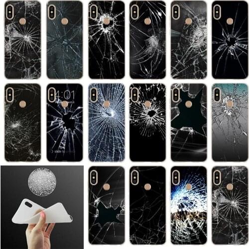 Broken Screen CasesSoft Case Cover For Xiaomi Redmi 9a 8a 7a 6a 5a 4a 4x 6pro 6a K20 Pro 9at Bag