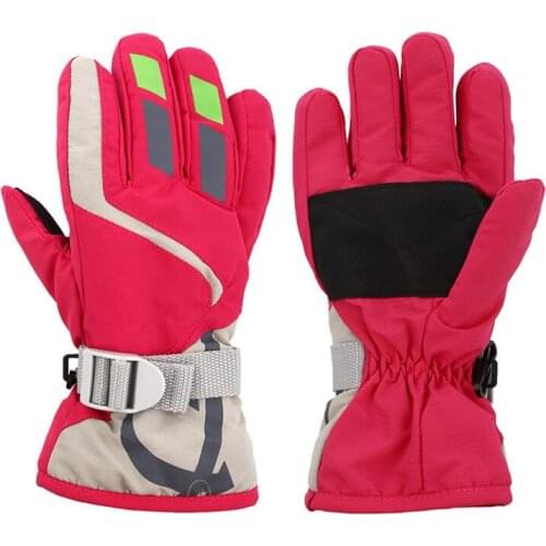 Children glove,winter warm baby girls gloves,boy ski outdoor snowboard gloves,girls riding windproof waterproof mittens,For 4-8Y