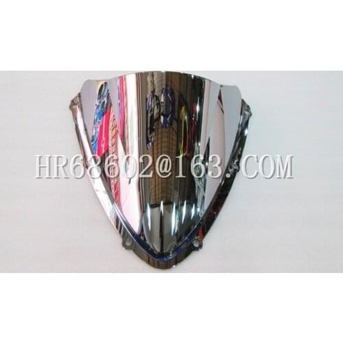 For Suzuki GSXR GSX-R 600 750 K8 2008 2009 2010 silver Windshield WindScreen GSXR600 GSXR750 600R 750R