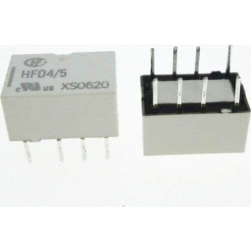 HOT NEW telecommunication 5V relay HFD4/5 HFD4/05 HFD4-5 HFD4-5V 5VDC DC5V 5V 8PIN