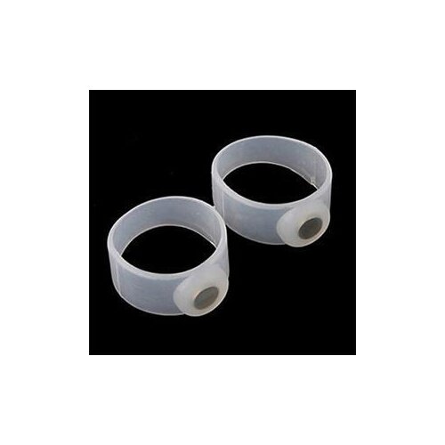 2Pcs New Hot Magnet Lose Weight New Technology Healthy Slim Loss Toe Ring Sticker Silicon Foot Massage Feet Loss Weight Reduce