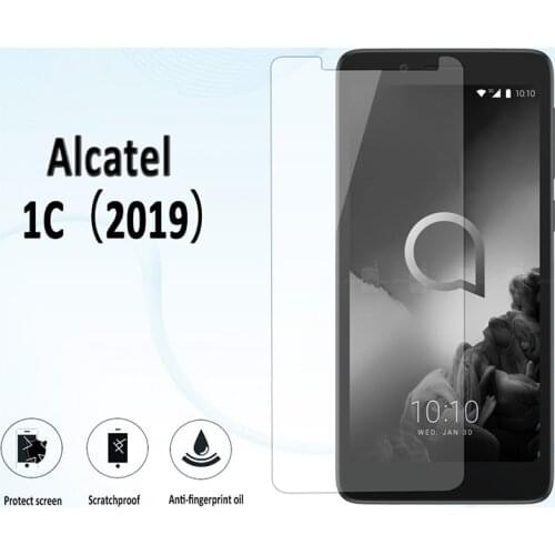 9H Mobile Phone Film For Alcatel 1 1X 1C 1V 1S 2019 5033D 5059D 5009D 5009A Alcatel1X Alcatel3C Alcatel1 Glass Screen Protector