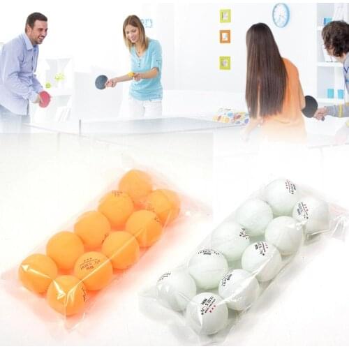 10 pcs/Bag ABS Material Table Tennis Balls 3 Star 40+mm 2.8g Plastic Ping Pong Balls for Table Tennis Ball