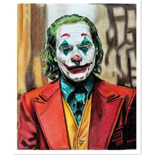 New Arrivals 5d Diamond Painting Jack the Joker Diamond Embroidery Cross Stitch Butterfly Rhinestones Full Mosaic Home Decor