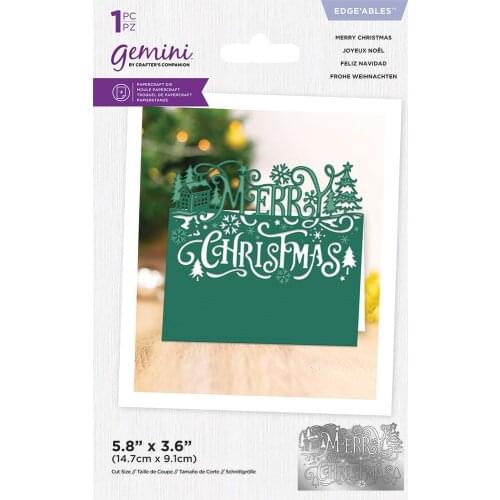 New Metal Cutting dies merry Christmas card Scrapbooking Stencil Cut Die For DIY Card Crafts Handmade