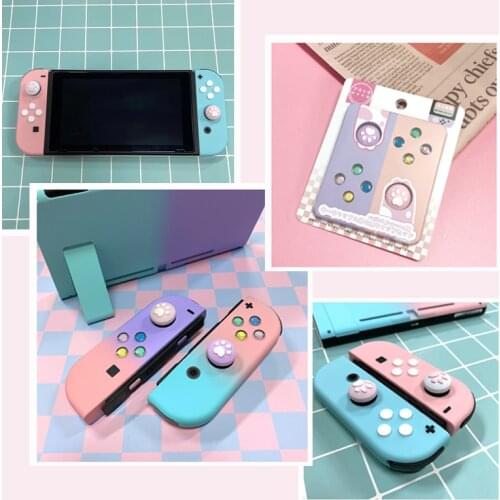 NS Switch JoyCon DIY Colorful ABXY Directions Keys Buttons for Nintend Switch NS NX Controller Joy-con Left Right Controller
