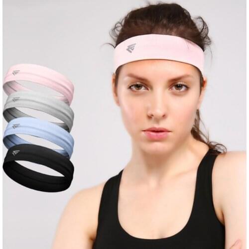 1 Pcs Practical Anti-Slip Breathable Men Women Elastic Yoga Headband Gym Fitness Workout Yoga Hair Band Sports Ribbon Sweatband
