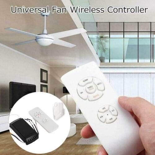 Remote Control Switch Fan Light Wide 85-240v Wireless Regulating Control Intelligent Remote Ceiling Timing Double Switch Sp Y0K1