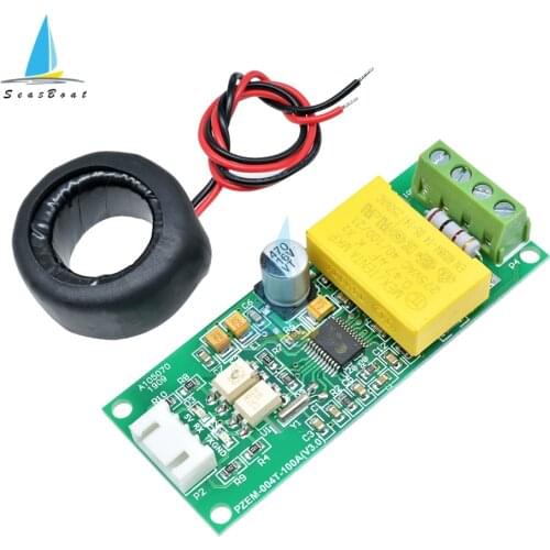 PZEM-004T 0-100A 80-260V AC Digital Multifunction Meter Watt Power Volt Amp Current Test Module For Arduino TTL COM2\COM3\COM4