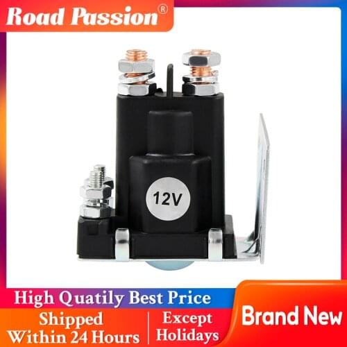 Road Passion 12V Motorcycle Starter Relay Solenoid for EZGO TXT Golf Carts 4-Cycle 1994-Up Gas New Z349 120-106762 120-106762-6