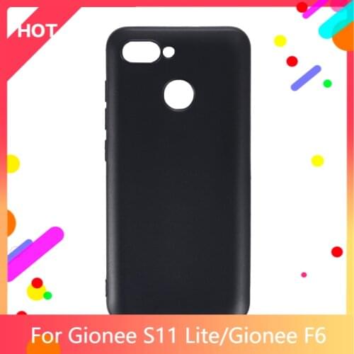 S11 Lite Case Matte Soft Silicone TPU Back Cover For Gionee F6 Phone Case Slim shockproof
