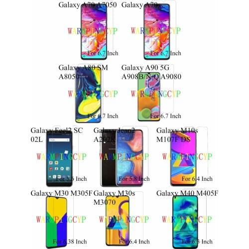 Warmping Screen Protectors For Samsung Galaxy M30s