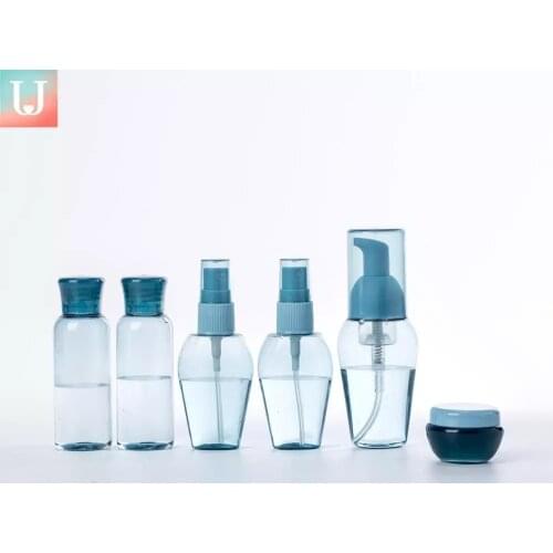 Youpin Jordan&Judy Travel Silicone Bottle Set Spray Refillable Bottles Cosmetic Hydrating Small Bottle Set For Travel 6PCS