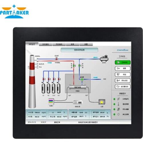 17 Inch Industrial Panel PC Made-In-China 5 Wire Resistive Touch Screen,Windows 10 Linux Intel Celeron J1800 J1900 3855U i5 i7