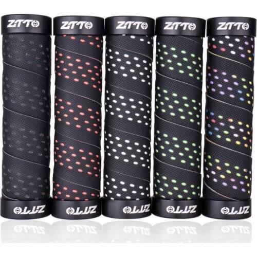 2 Pcs Anti-Slip Bike Handle Grip Shock Absorption Breathable Bicycle Handlebar Cover Lightweight Mountain Bike Riding