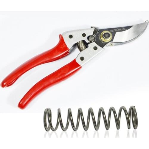 3pcs! V Shape Round Spiral Compression Spring Steel Pruner Scissor Branch Cutter Lock Spring Accessories for Garden Supplies