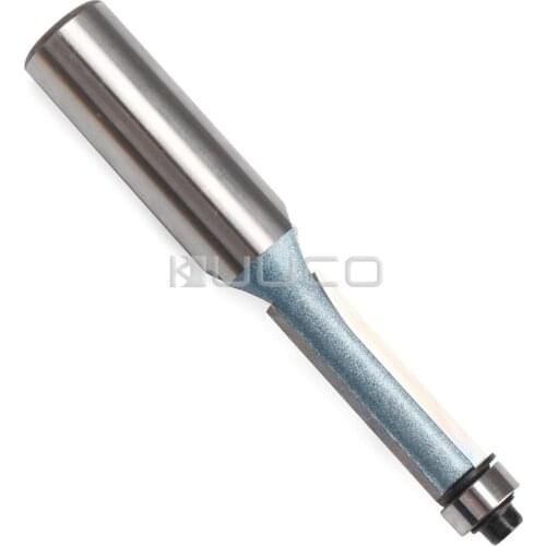 5 PCS/LOT Woodworking Tools/Lengthened Flush Trim Router Bits with Bearing Milling Cutter for plastics/carbon fiber/MDF/wood etc