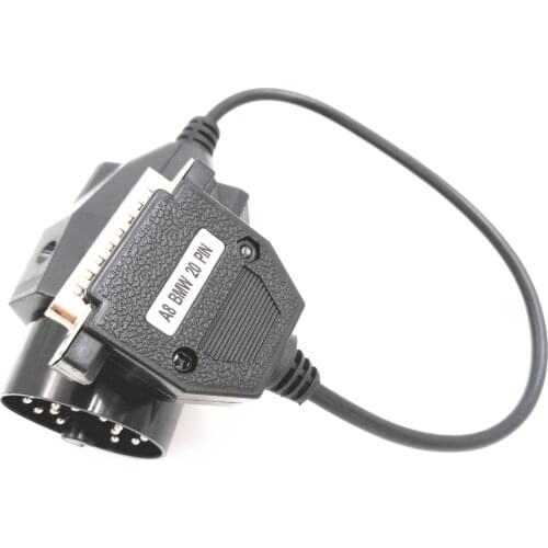 A8 for BMW 20 PIN/A4 EEPROM adapter/C1 OBD II Female/A15 AIRBAG/A11 EWS/A16 CAR RDIO Cable for Carprog V9.31