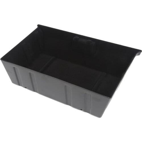 For Tesla Model Y Accessoies Car Under Seat Box Flocking Box Under Front Seat, Flocking