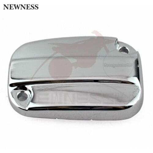 Aluminum Front Brake Fluid Reservoir Cap Cover For Harley Electra Glide Road King 2007-2012 2008 2009 2010 2011