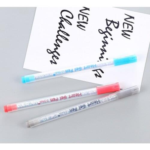 DL Creative laser paper pen selling office stationery pen lovely luminous 0.5mm prize for students cartoon supplies