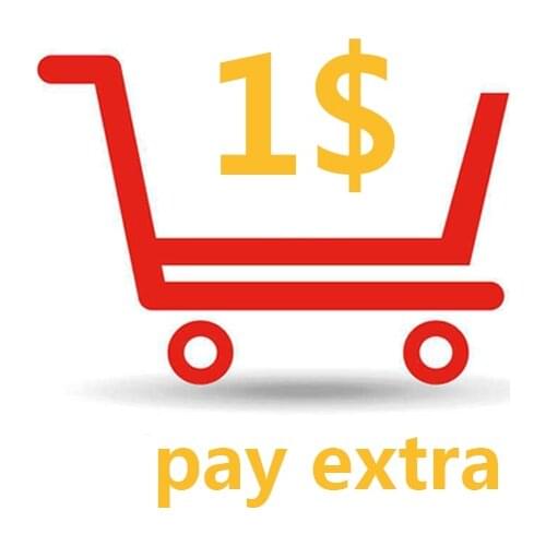 Extra Fee/cost just for the balance of your order/shipping cost