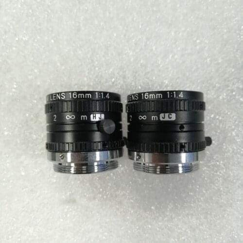 USED secondhand TU-TRON MV1614 TV LENS 16mm 1:1.4 C mount lens