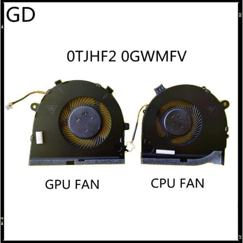 GD Original For Dell G3-3779 G3-3579 CPU GPU Fan 0TJHF2 TJHF2 0GWMFV GWMFV Full Tested Fast Shipping