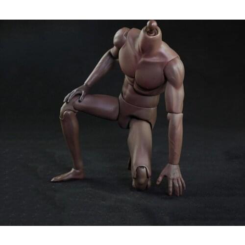 HaoyuToys 1/6 Male Doll Body Super Sporty Muscle Man male 12-inch Movable Man Puppet