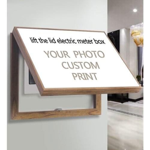 Canvas Poster Pictures Print Customized Photos With Frame Decorative Painting Electric Box Decor For Living Room Home Wall Art