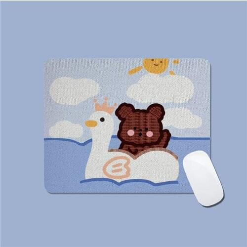 Kawaii Desk Mats Cute Mouse Pad Deskpad Gaming Writing Desk Mat for Office Home Keyboard Computer Protector Gamer Pad