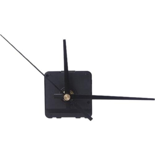 Quartz Wall Clock Motor Movement Mechanisms Silent Battery Powered DIY Repair Parts Replacement with Long Hands