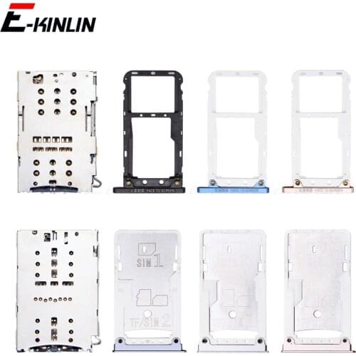 Micro SD / Sim Card Tray Socket Adapter For XiaoMi Mi Max 3 2 Connector Holder Slot Reader Container Parts