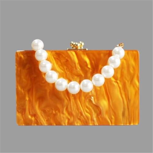 Mini Clutches Bag Acrylic Crossbody Bags For Women Evening Lady Party Small Shoulder Messenger Bag Handbags Purse Totes Wallet