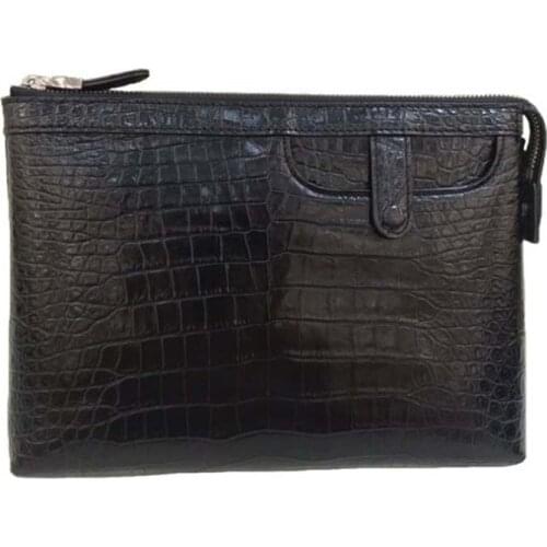 Wanexing Thailand crocodile leather male clutch bag leisure true crocodile business Hand bag fashion trend men bag