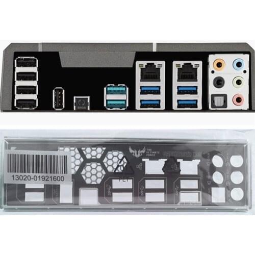 New I/O shield back plate of motherboard for SABERTOOTH X99 just shield backplate Free shipping