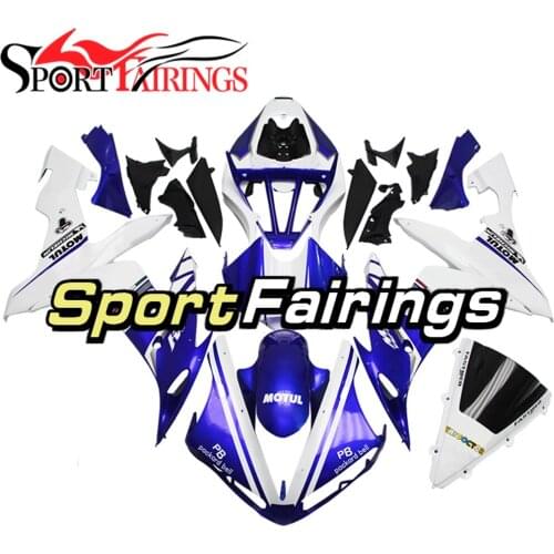 ABS Plastic Motorcycle Full Fairings For Yamaha YZF1000 R1 Year 2004 2005 2006 YZF R1 04-06 Bodywork Cowling Blue White Carenes