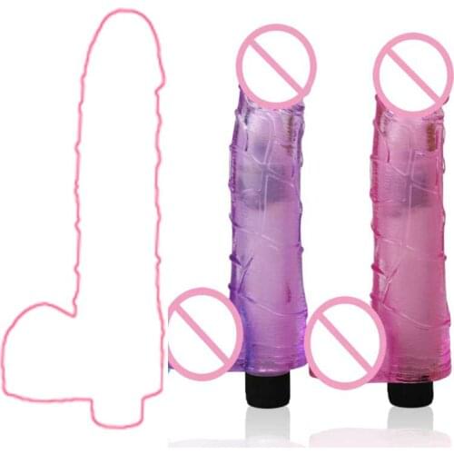 Realistic Dildo with Balls Vibrator discreet COSplay Sex Toys for Woman Machine Magic Wand Vibrating Adult Toy for Woman