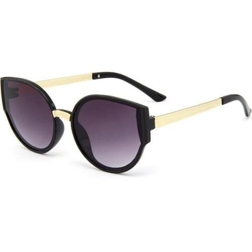 Vintage Cat Eye Kids Sunglasses Luxury Brand Children Sunglasses Black Gradient Girls Boys Sun glasses UV400 Lentes De Sol