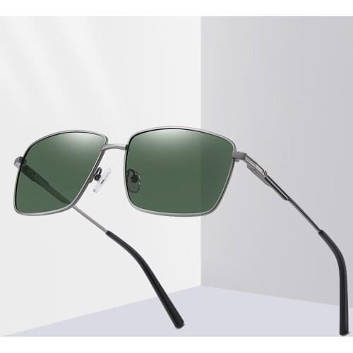 New Fashion Classic HD Sunglasses for Men Metal Frame Luxury Design Sunglasses Ladies Simple Personality Sunglasses Gafas De Sol