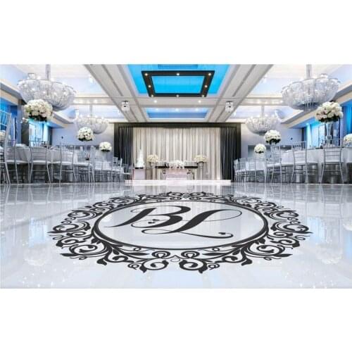 Wedding Dance Floor Vinyl Decal Wedding Decor Floor Decal Dance Floor Wedding StickerHJ996