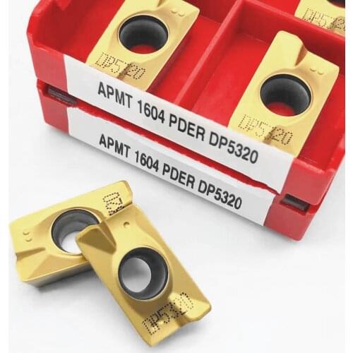 Turning tool APMT1604 PDER DP5320 Milling cutter Carbide CNC slotting milling cutter APMT 1604 Lathe parts APMT 1604 DP5420