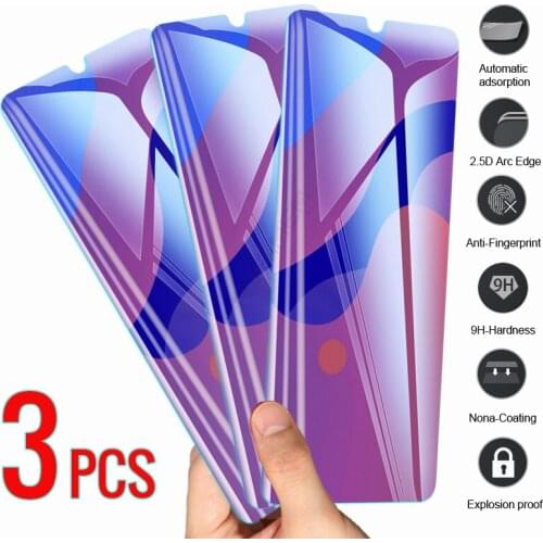 Y5P Y6P Y7P Y8P P SMART Z S Y5 Y6 Y7 Y9 PRIME 2019 Screen Protector 3 Pcs Tempered Glass For Huawei P20 Pro P30 Lite P40 E 5G